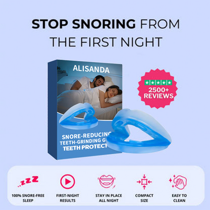 LAST DAY SALE 60% OFF ⏰ PerfectSleep Solution – Snore-Reducing & Teeth-Grinding Guard