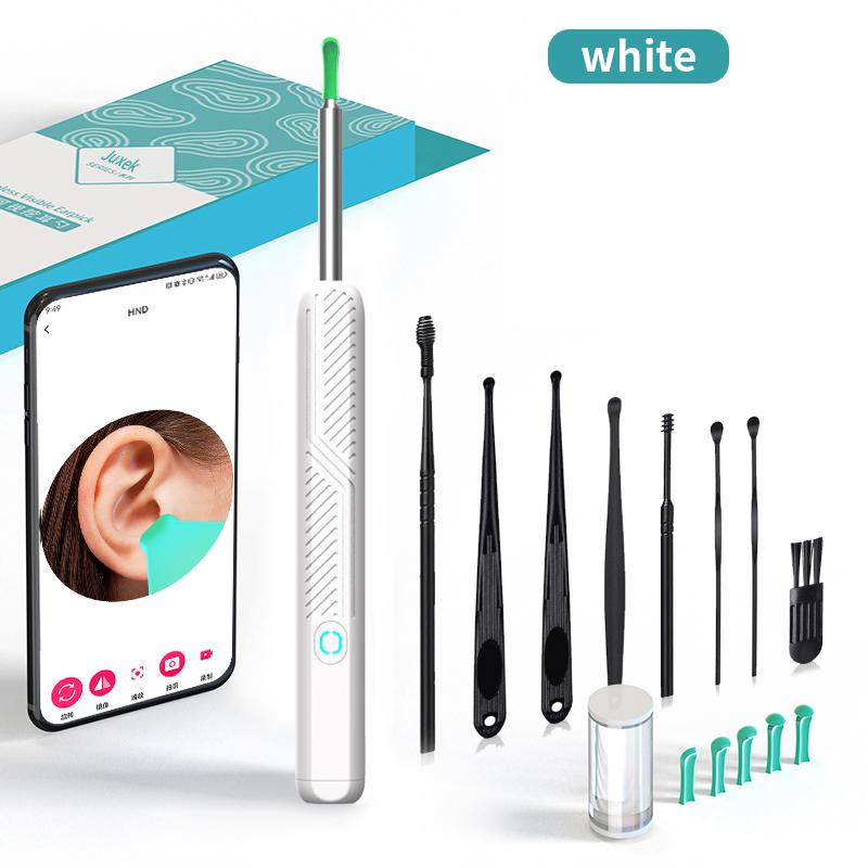 Juxek 360° Camera Ear Cleaner | Waterproof, Type-C Rechargeable, Phone Compatible - Dealsforyoudays