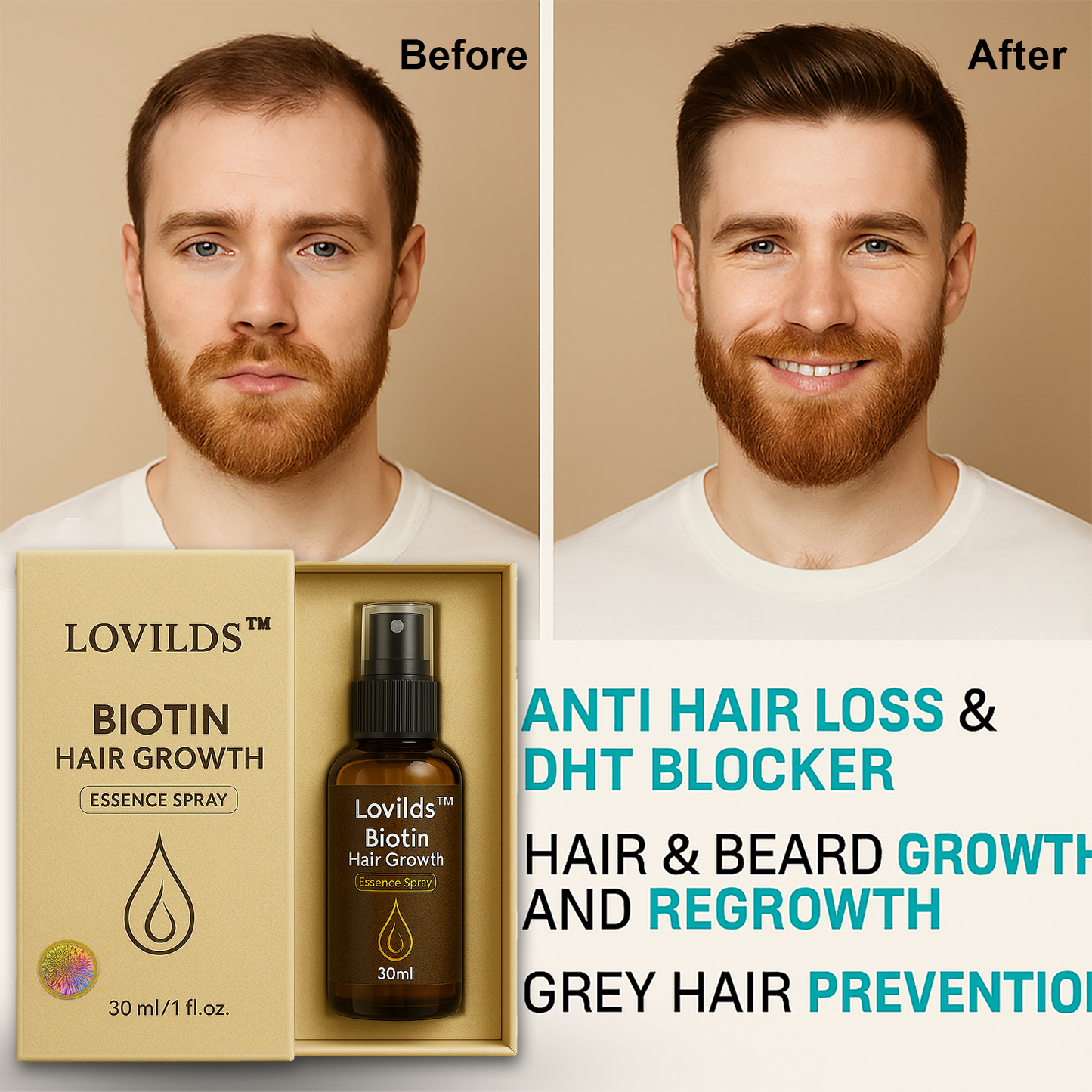 ✅Official Store | Lovilds™ Biotin Premium Hair Growth Serum